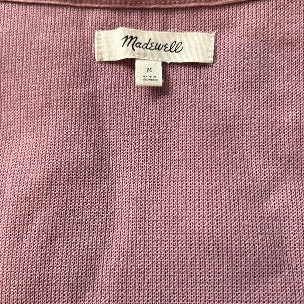Perfect like new Madewell Blouson-balloon Sleeve Top M - Picture 9 of 13